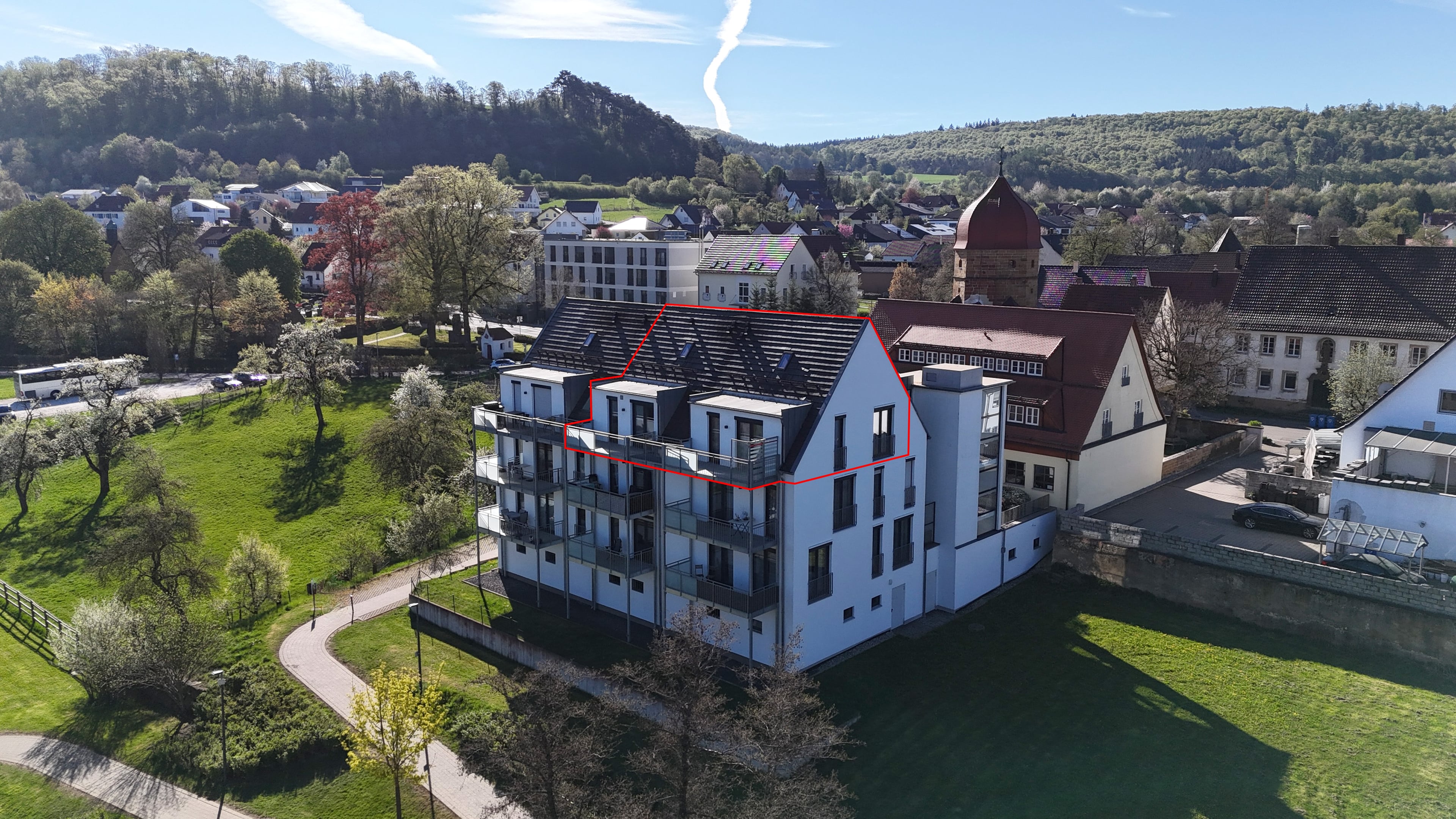 Drohne Hausansicht Nord-West