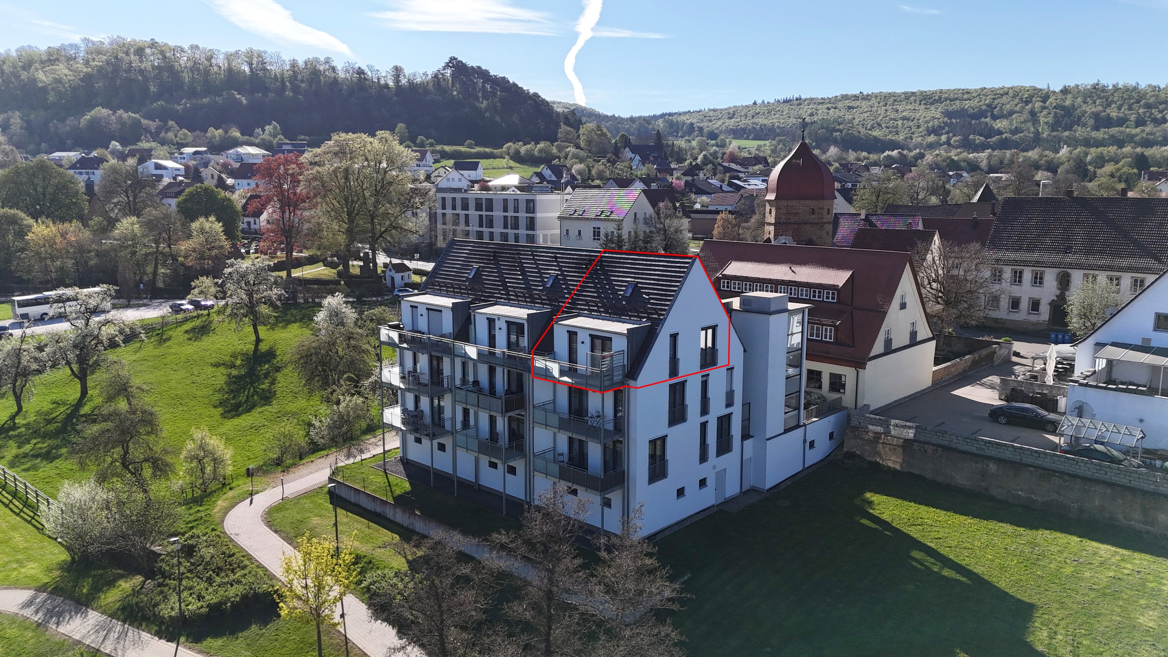 Drohne Hausansicht Nord-West