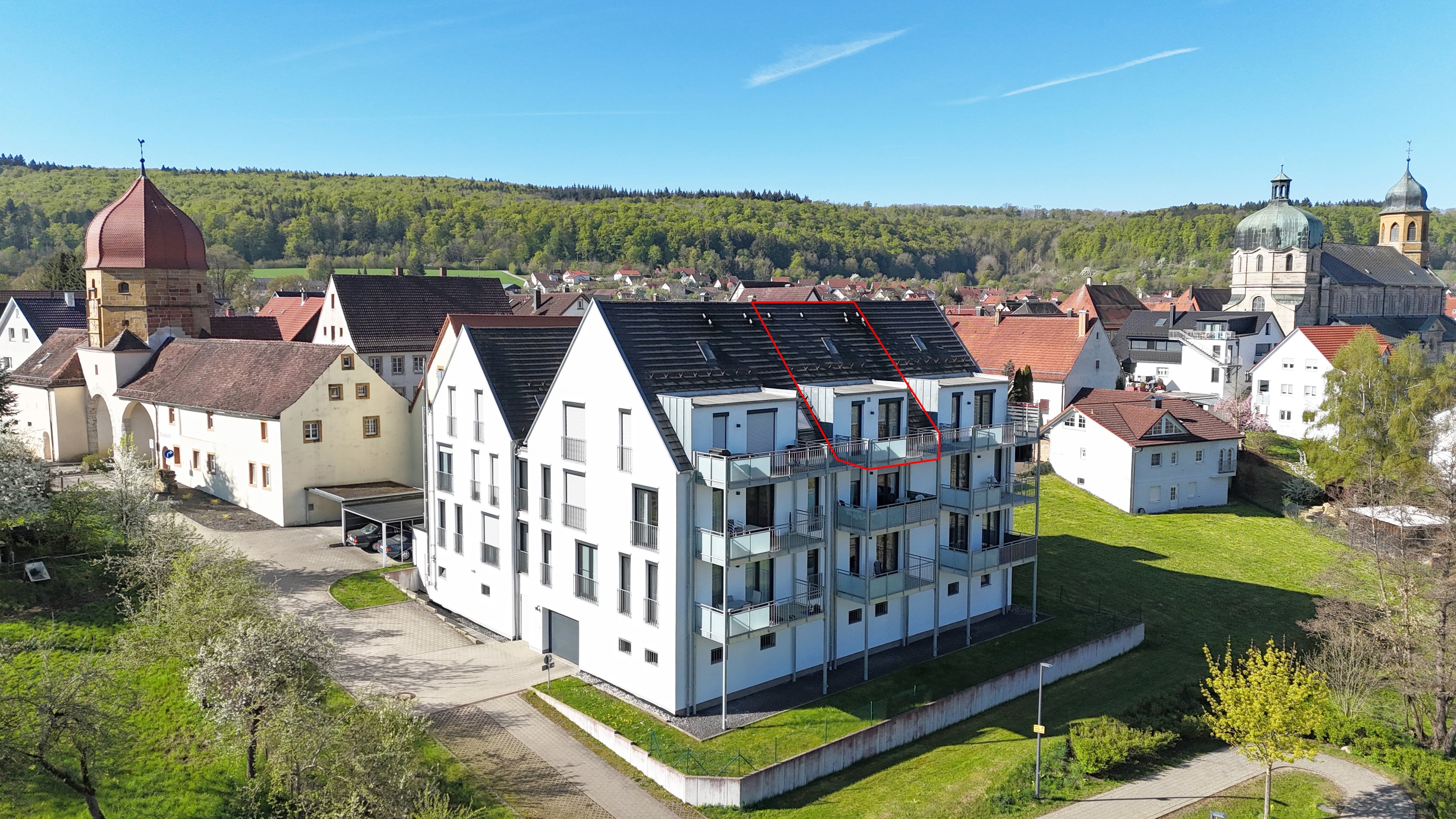 Drohne Hausansicht Nord-Ost